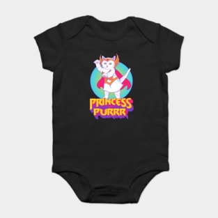 Princess of Purrr Baby Bodysuit